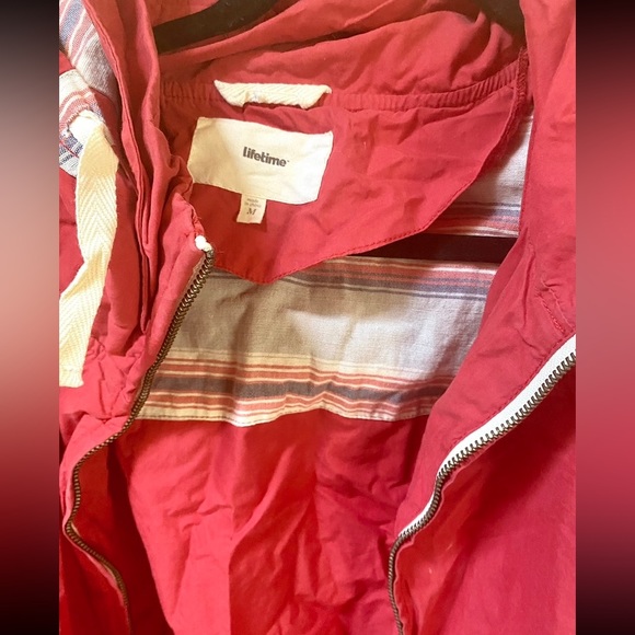 Lifetime Cotton Red Jacket Large - Picture 2 of 2